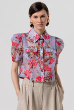 FRACOMINA CROPPED FLORAL SHIRT