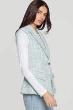 GENERATION LOVE RIALTO TWEED SLEEVELESS BLAZER