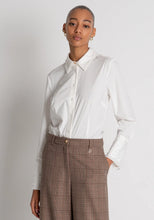 FRACOMINA PANT STRAIGHT LINE MADE IN PRINCE OF WALES FABRIC