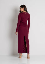 FRACOMINA LONG DRESS SLIM FIT