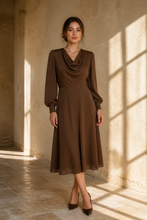 FRACOMINA 
DRESS REGULAR FIT MIDDLE LENGTH WITH POLKA DOTS PATTERN