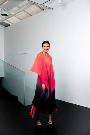 ALQUEMA COLLARE OMBRÉ COAT SPRING 25