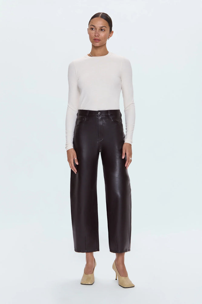 ELI HIGH RISE BARREL JEAN - FRENCH ROAST HOLIDAY 25 BY PISTOLA