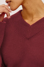 RAILS LIDYA SWEATER IN CRIMSON