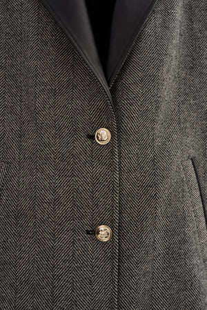 EVIE | HERRINGBONE BLAZER COAT BY LA MARQUE FALL 25