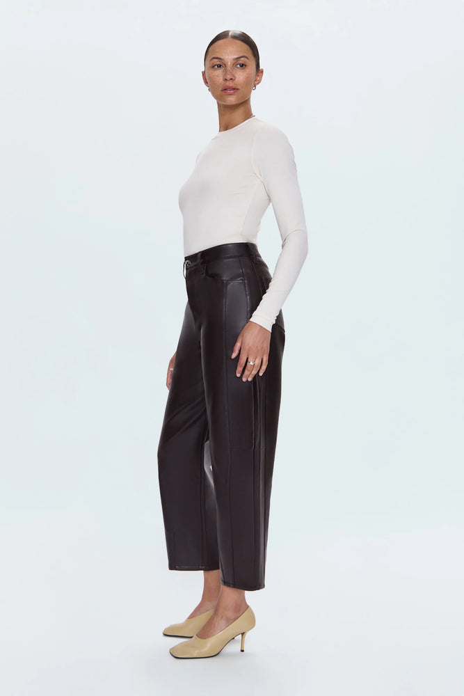 ELI HIGH RISE BARREL JEAN - FRENCH ROAST HOLIDAY 25 BY PISTOLA