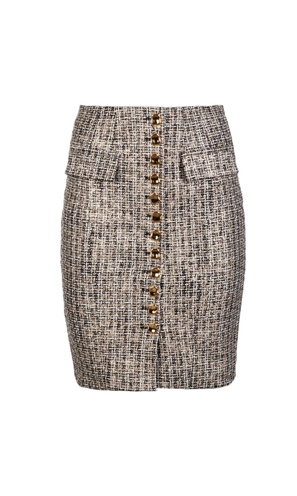 RILEY TWEED SKIRT BY GENERATION LOVE HOLIDAY 25