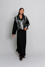 ALQUEMA FOIL PLISSE JACKET