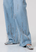 FRACOMINA DIAMOND EMBELLISHED JEANS FLARE