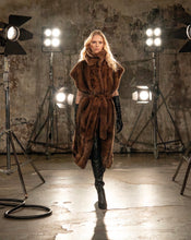 FRACOMINA FUN FUR LONG VEST