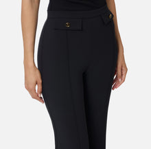 ELISABETTA FRANCHI DOUBLE CREPE TROUSERS