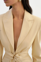 LA MARQUE WILEY | BELTED LEATHER BLAZER