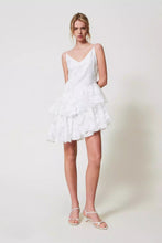TWIN SET SHORT FIL COUPE ORGANZA DRESS