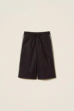 TWIN SET RECYCLED POPLIN BERMUDA SHORTS