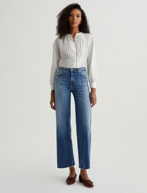 SAIGE WIDE LEG CROPPED MID RISE BY AG FALL 25