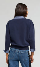 GENERATION LOVE HALLIE POPLIN SHIRT COMBO SWEATSHIRT