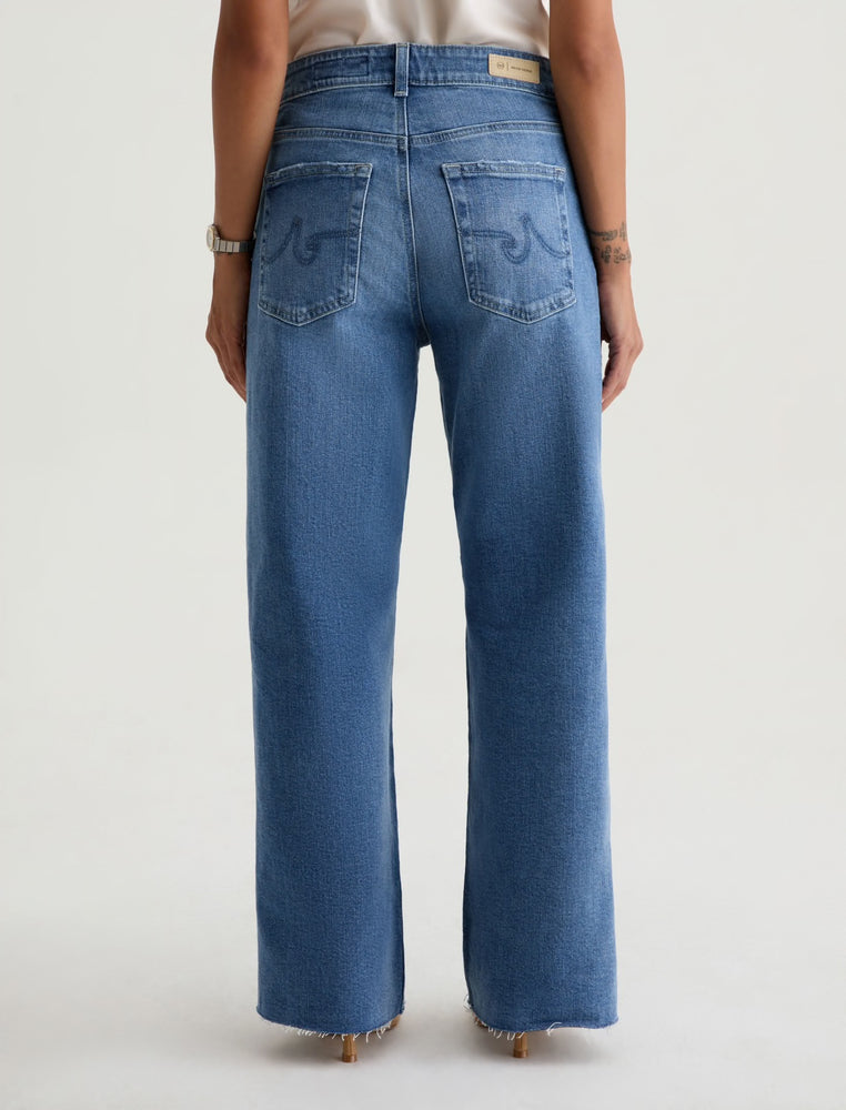SAIGE WIDE LEG CROPPED MID RISE BY AG FALL 25