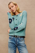 MILLIE CARDIGAN IN HEATHER TEAL BY RAILS FALL 25