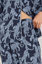 RAILS VARRA PYJAMA SET IN MUDNIGHT JAGUARS