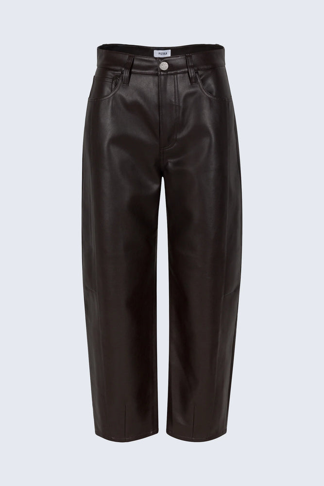 ELI HIGH RISE BARREL JEAN - FRENCH ROAST HOLIDAY 25 BY PISTOLA