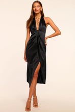 RAMY BROOK SILK PLUNGING NAN DRESS