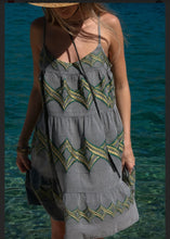 MADE IN GREECE FLOWY SUMMER ESCAPE DRESS