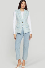 GENERATION LOVE RIALTO TWEED SLEEVELESS BLAZER