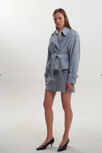 LA MARQUE DHANA | SHORT SUEDE TRENCH COAT