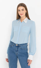 GENERATION LOVE DENISE GEORGETTE COMBO BLOUSE