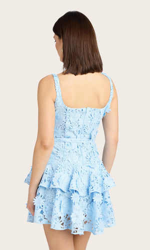GENERATION LOVE SPRING25 LISETTE 3D LACE DRESS
