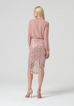 FRACOMINA LACE TANK TOP AND SKIRT