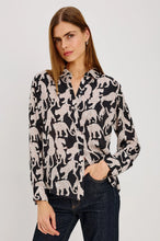RAILS ALYSSA SHIRT ONYX JAGUAR