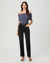PAIGE JEANS STEVIE 31” IN BLACK VOID STRAIGHT