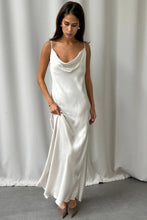 CHARLI ALEMA SATIN DRESS
