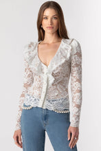 GENERATION LOVE CORSA LACE TOP