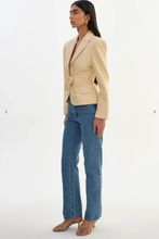 LA MARQUE WILEY | BELTED LEATHER BLAZER