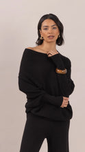 CHARLI NATALIE ASYMMETRIC SWEATER
