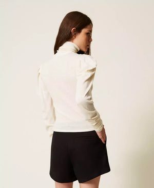 TURTLENECK WITH DRAPING BY TWIN SET FALL 25
