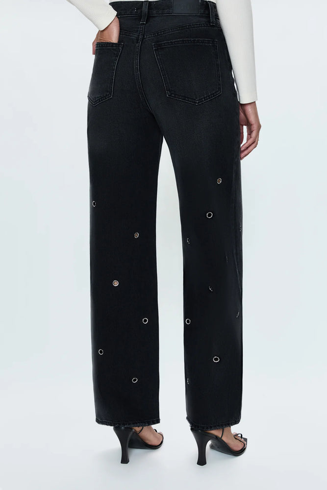 HENDRIX HIGH RISE BAGGY JEAN - GLAMOUR BY PISTOLA HOLIDAY 25