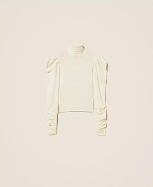 TURTLENECK WITH DRAPING BY TWIN SET FALL 25