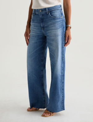 SAIGE WIDE LEG CROPPED MID RISE BY AG FALL 25