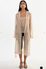 LA MARQUE TALISE SHEER ORGANZA TRENCH