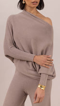 CHARLI NATALIE ASYMMETRIC SWEATER
