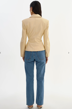 LA MARQUE WILEY | BELTED LEATHER BLAZER
