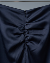 MILVA MI SATIN BLAZER/SKIRT SUIT