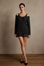 FRACOMINA KNITTED MINI DRESS