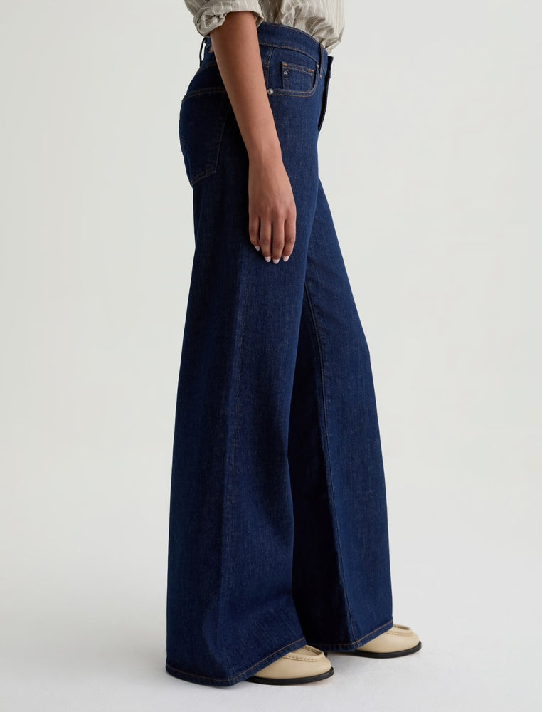 SAIGE WIDE LEG MID RISE FIT BY AG FALL 25