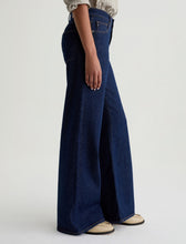 AG JEANS SAIGE WIDE LEG MID RISE JEANS