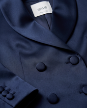 MILVA MI SATIN BLAZER/SKIRT SUIT