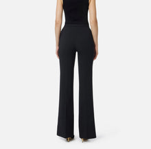 ELISABETTA FRANCHI DOUBLE CREPE TROUSERS